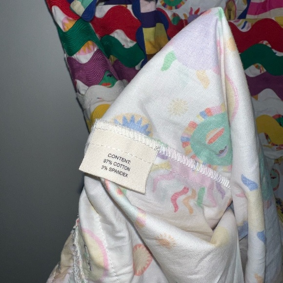 CeliaB Suhail Dress Sun Moon Print Astronomy Kitschy Whimsical Colorful dress xs - Picture 12 of 14